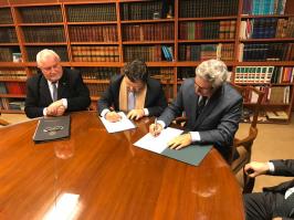 La Escuela firmó un convenio con la Municipalidad