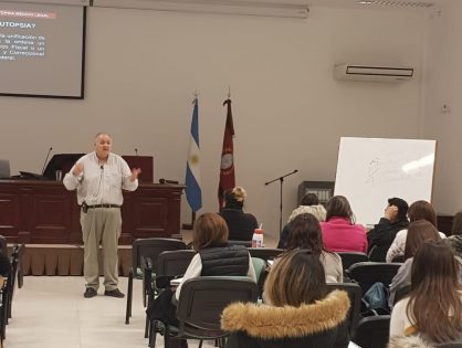 Roberto Cohen capacitó a profesionales del Programa de Ingreso al Poder Judicial