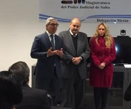 Fabián Vittar inauguró de la II Muestra de Arte en Metán