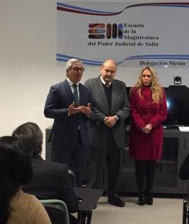 Fabián Vittar inauguró de la II Muestra de Arte en Metán