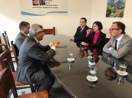 El juez de la Corte Fabián Vittar se reunió con consejeros de la Ciudad Autónoma de Buenos Aires