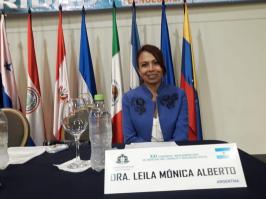Destacan la ponencia de la representante salteña en un congreso internacional de derecho laboral