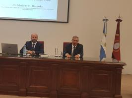 Mariano Borinsky dijo que el nuevo código penal debe ser el reflejo de los valores sociales