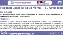 Jornada de capacitación y reflexión sobre la Ley de Salud Mental