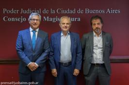 La Escuela firmó un convenio con el Consejo de la Magistratura de C.A.B.A.