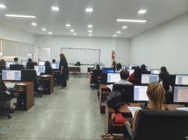Empleados judiciales optimizan el uso de la mecanografía