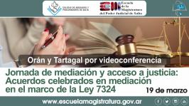 "Jornada de mediación y acceso a justicia"