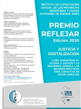 Convocatoria para "Premio Reflejar 2020"