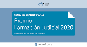 Presentación de trabajos para el Premio de Formación Judicial 2020