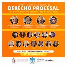 Primer Congreso Argentino de Derecho Procesal en forma virtual