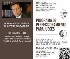 Perfeccionamiento para jueces sobre sistema acusatorio
