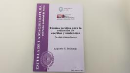 La Escuela de la Magistratura publica manual de redacción jurídica