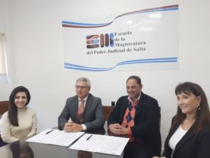 El juez Vittar rubricó convenio con UCASAL para la tecnicatura en administración judicial