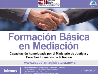 Formación Básica en Mediación