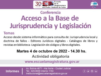 Acceso a la Base de Jurisprudencia y Legislación