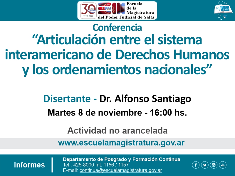 “Articulación entre el sistema Interamericano de Derechos Humanos y los ordenamientos nacionales”