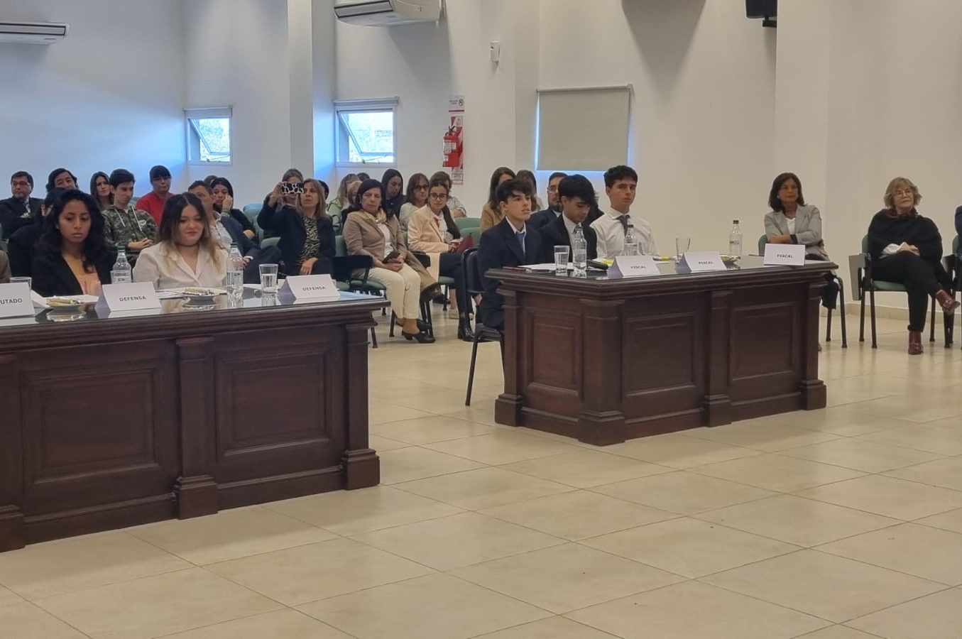 Nueva edición de simulacro de juicios por jurado con alumnos del secundario