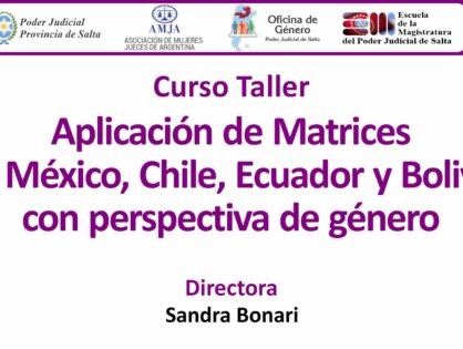 Curso taller sobre perspectiva de género