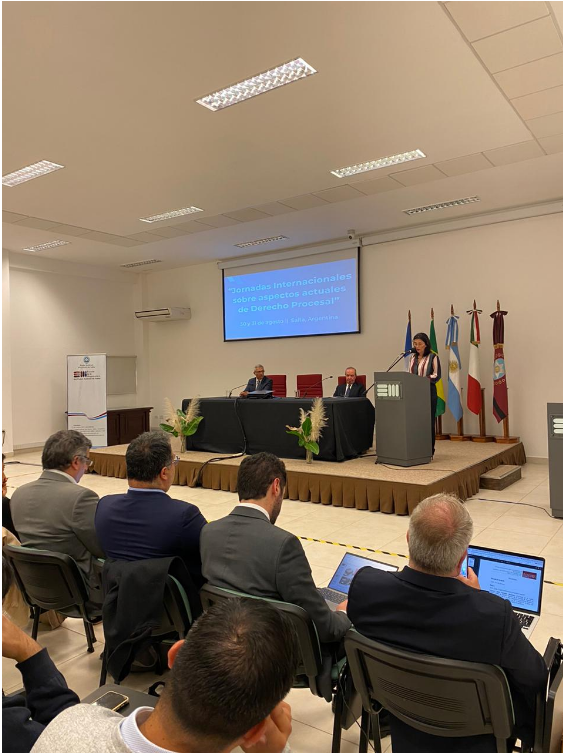 Apertura de las “Jornadas Internacionales sobre aspectos actuales de Derecho Procesal”