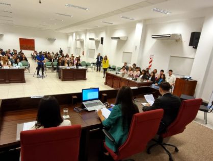 Jornada de juicios por jurado con alumnos de colegios secundarios