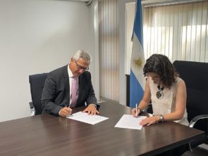 El juez Vittar ratificó el convenio “La Justicia sale a las escuelas” con la ministra de Educación