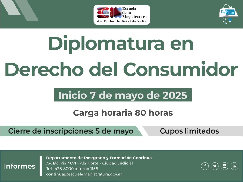 Diplomatura en Derecho del Consumidor