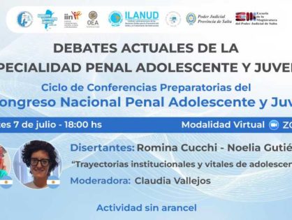 Conferencia preparatoria del congreso nacional penal sobre adolescentes
