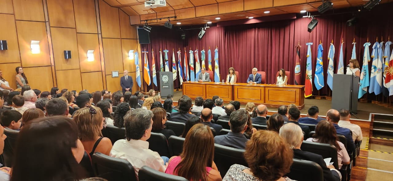 Entregaron certificados a técnicos en gestión judicial