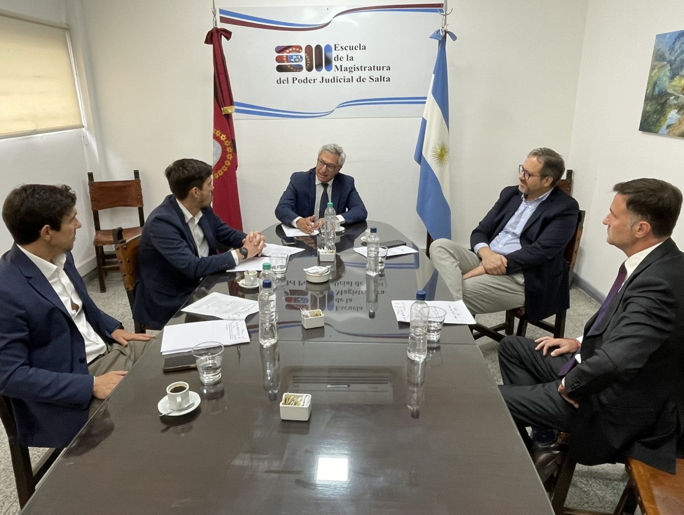 Reunión con la Cámara de Minería de Salta en el marco de la organización del Encuentro “Ambiente, Ciencia y Justicia”