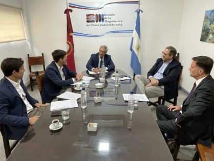 Reunión con la Cámara de Minería de Salta en el marco de la organización del Encuentro “Ambiente, Ciencia y Justicia”