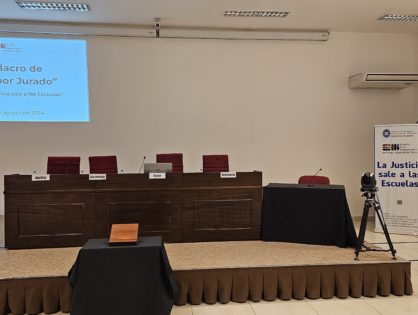 Alumnos de abogacía simularán por primera vez un juicio por jurados