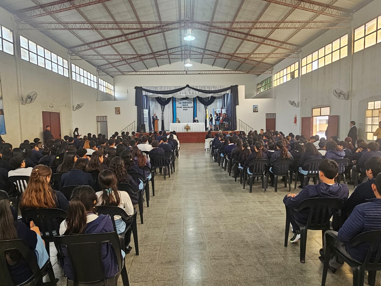 Vittar lanzo desde Rosario de Lerma la “La Justicia sale a las escuelas”