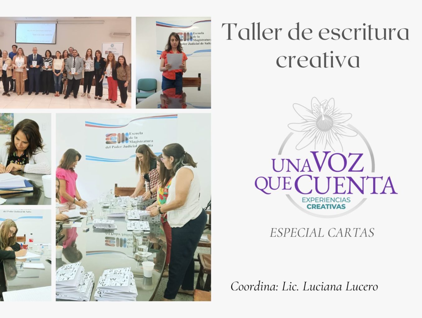 Cuarto ciclo del taller de escritura creativa