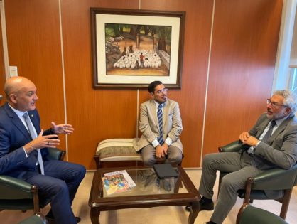 Vittar recibió al fiscal Santiago Márquez Gauna