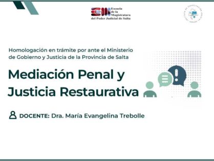 Mediación Penal y Justicia Restaurativa