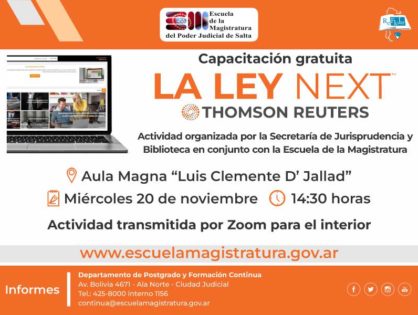 "LA LEY NEXT - THOMSON REUTERS